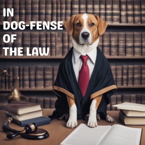 in dog-fense of the law