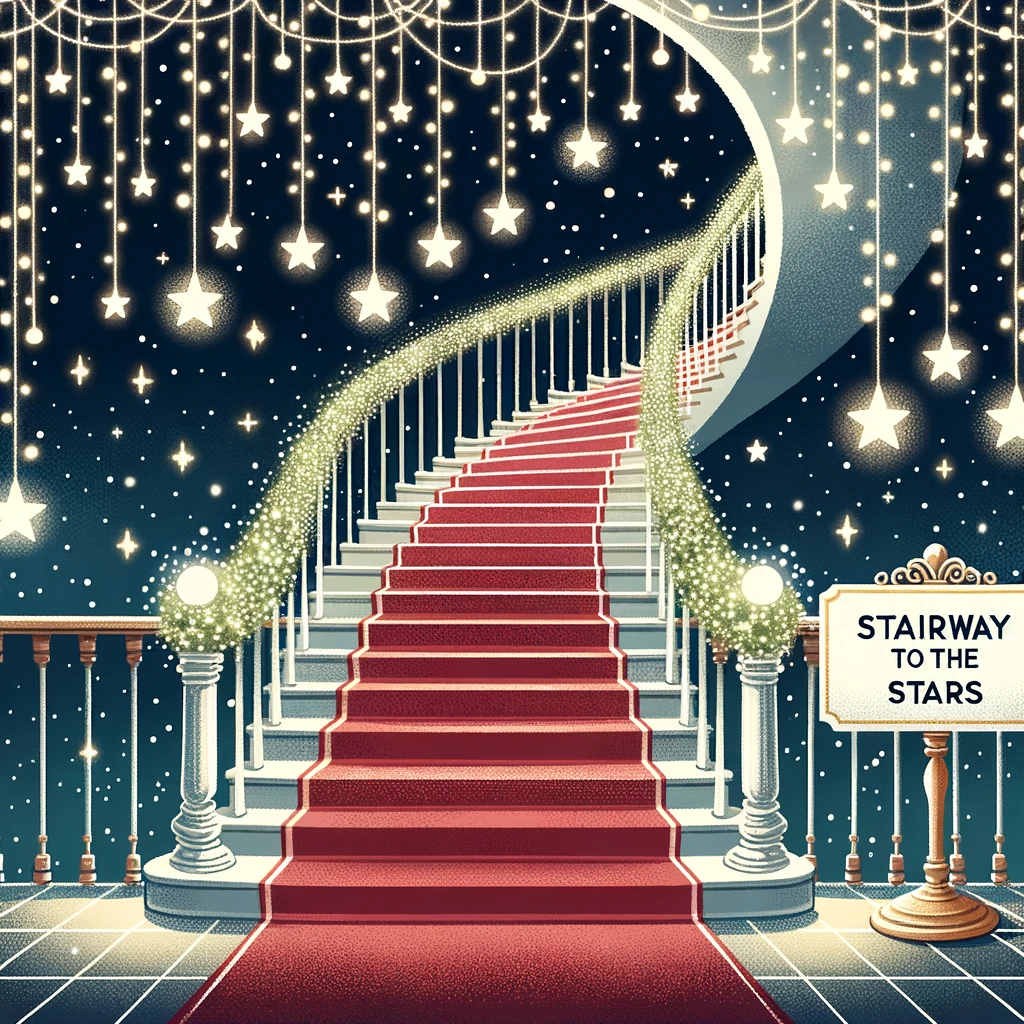 stairway to the stars - Stair Pun