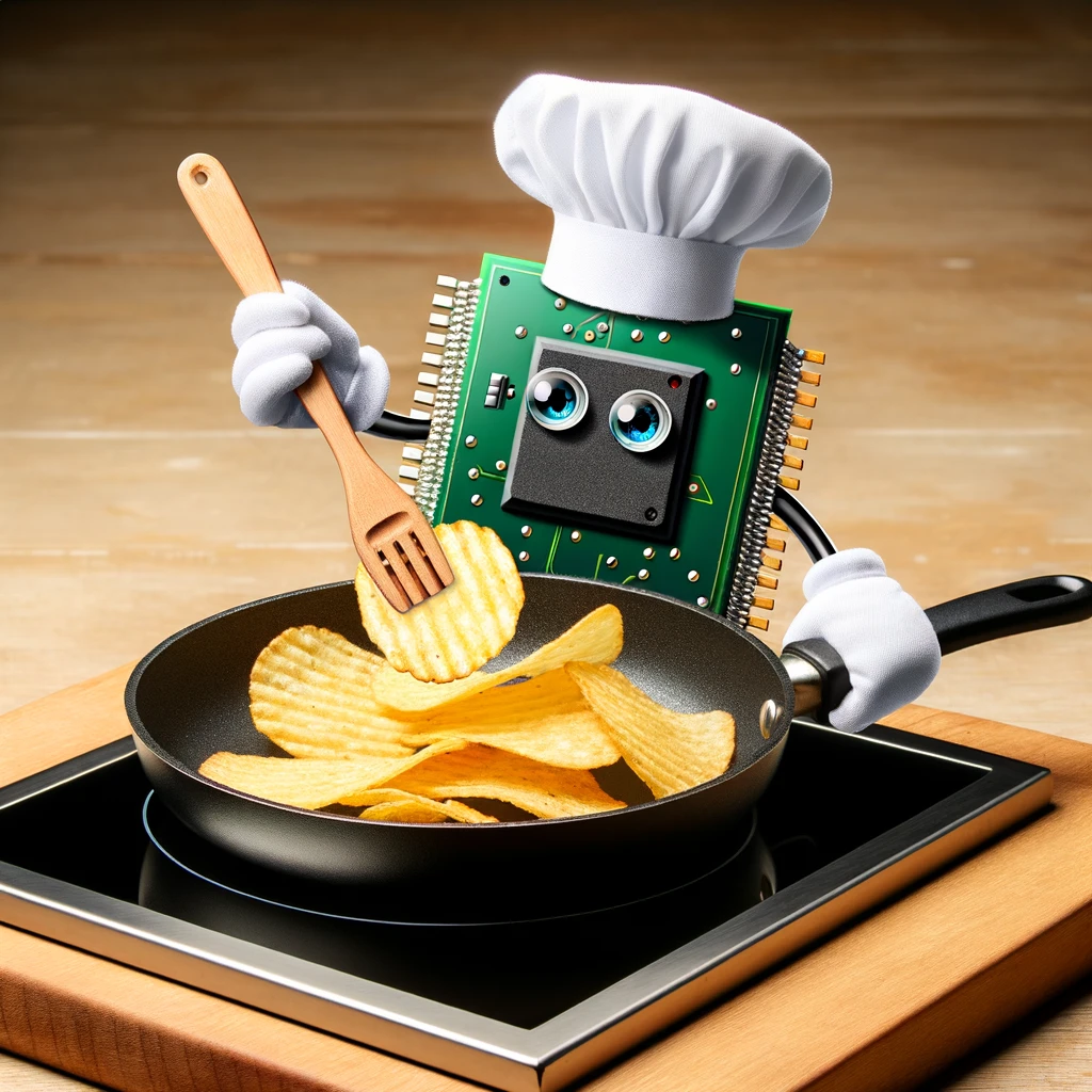 Chip cooking Chips - Chips Pun