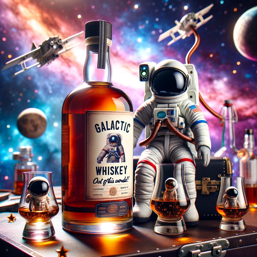 Galactic Whiskey- Out of this World! - Whiskey Pun