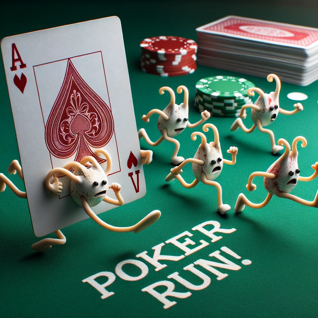 Poker Run! - Poker Pun