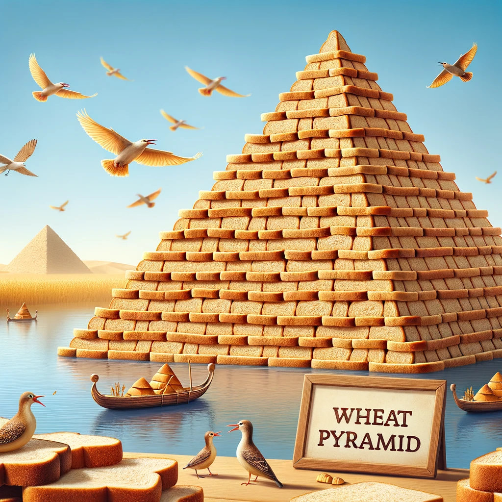 Wheat Pyramid - Egypt Pun