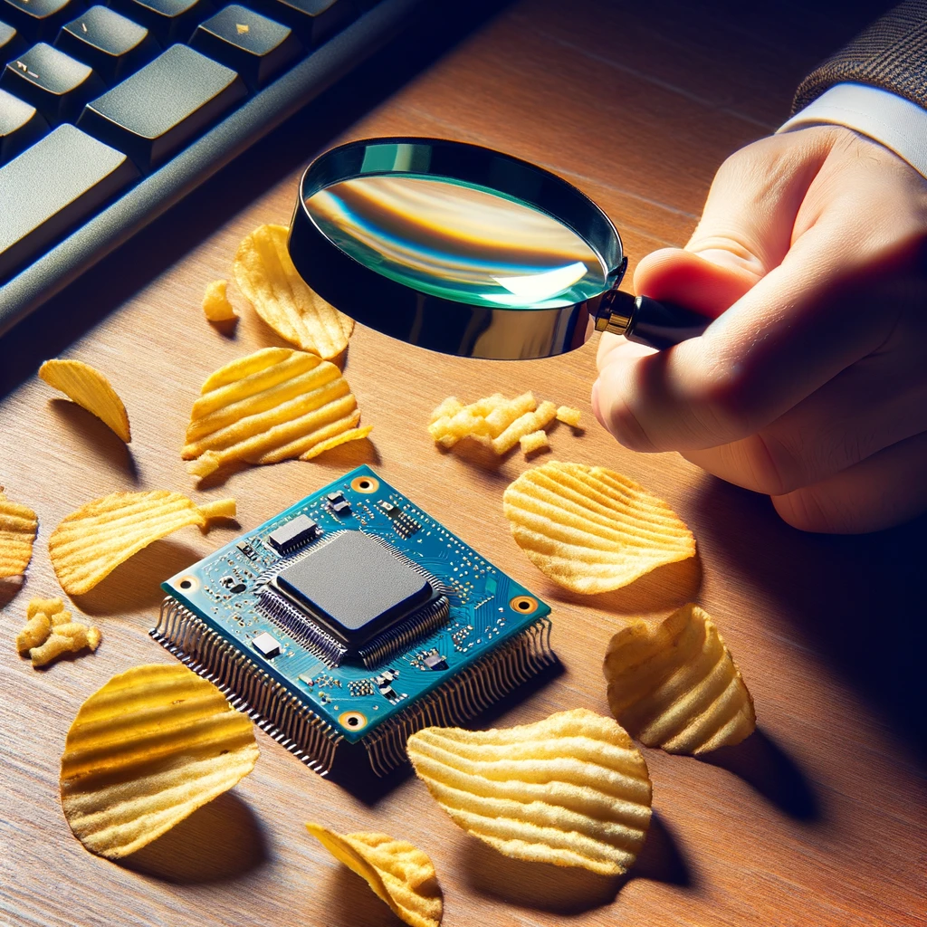 finding the missing Chip - Chips Pun