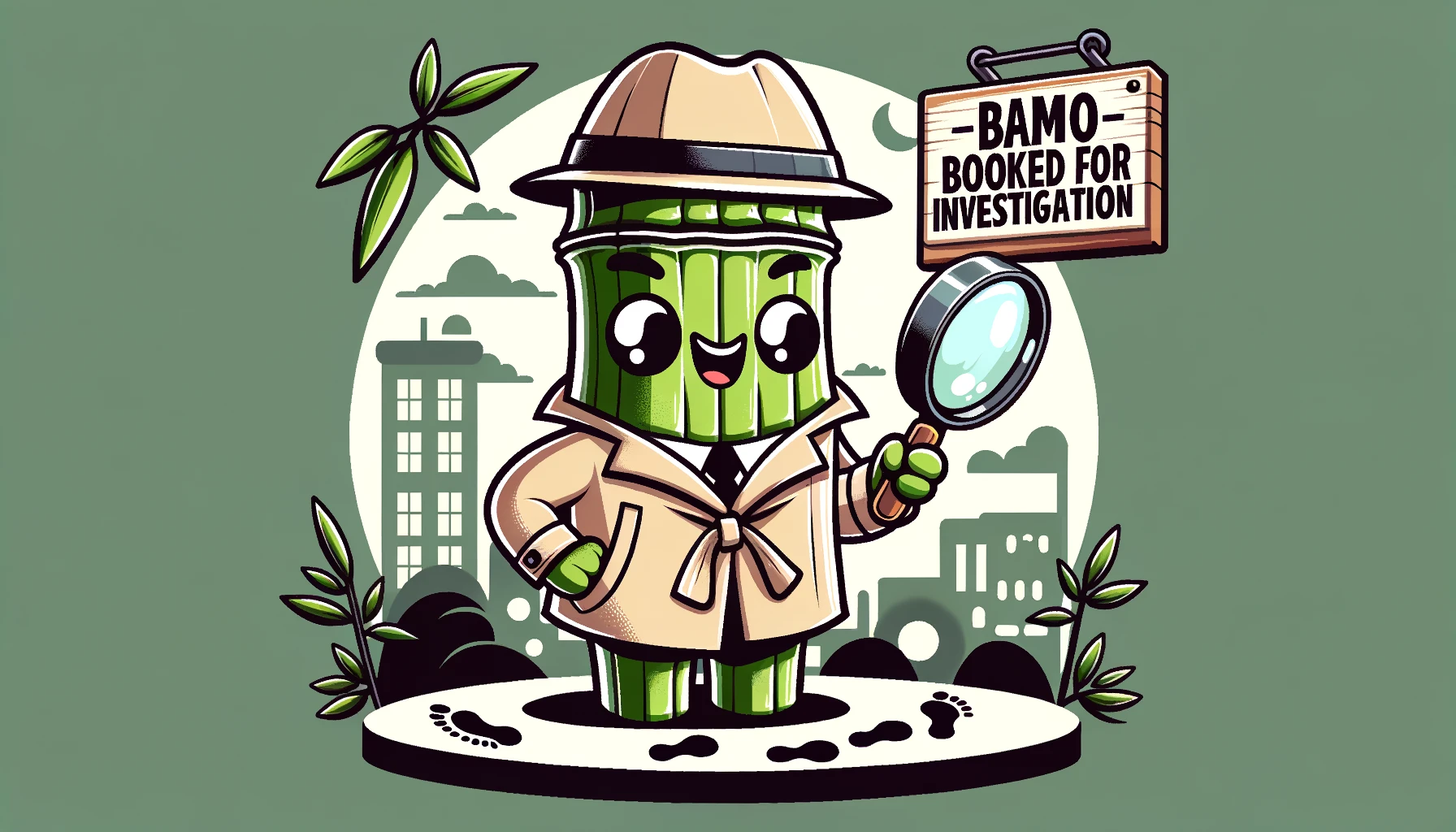 Bamboo detective - Bamboo Pun