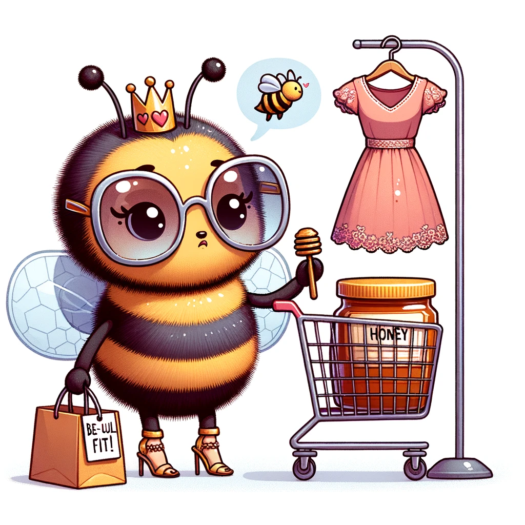 Bee-utiful Fit! - Queen Pun
