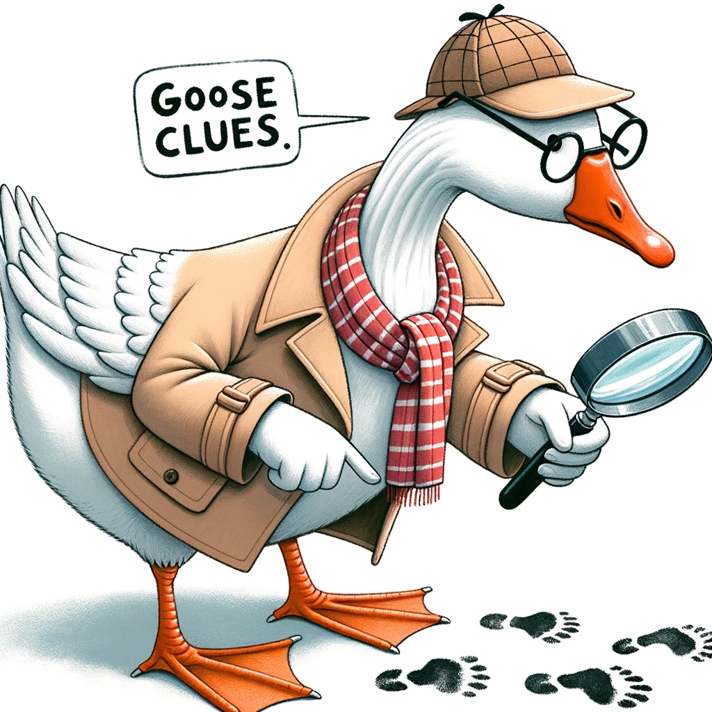 Detective Goose - Goose Pun