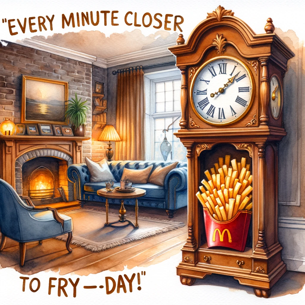 Every minute closer to Fry-day! - Friday Pun