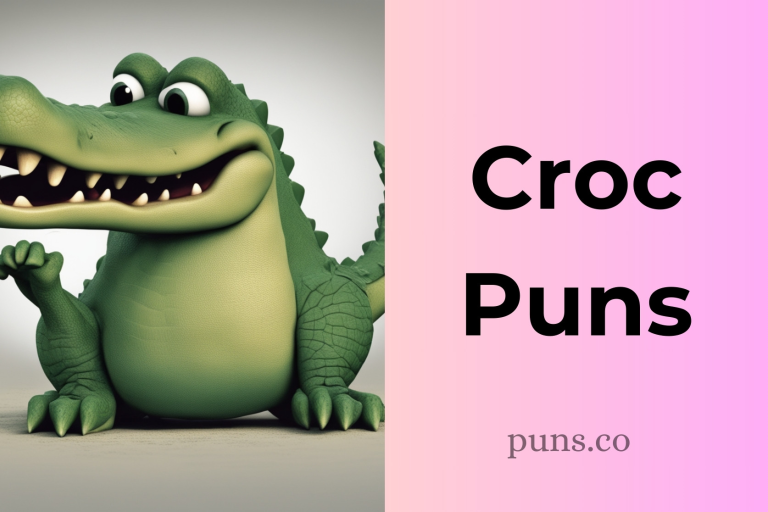 71 Croc Puns That Bite With Wit And Humor!