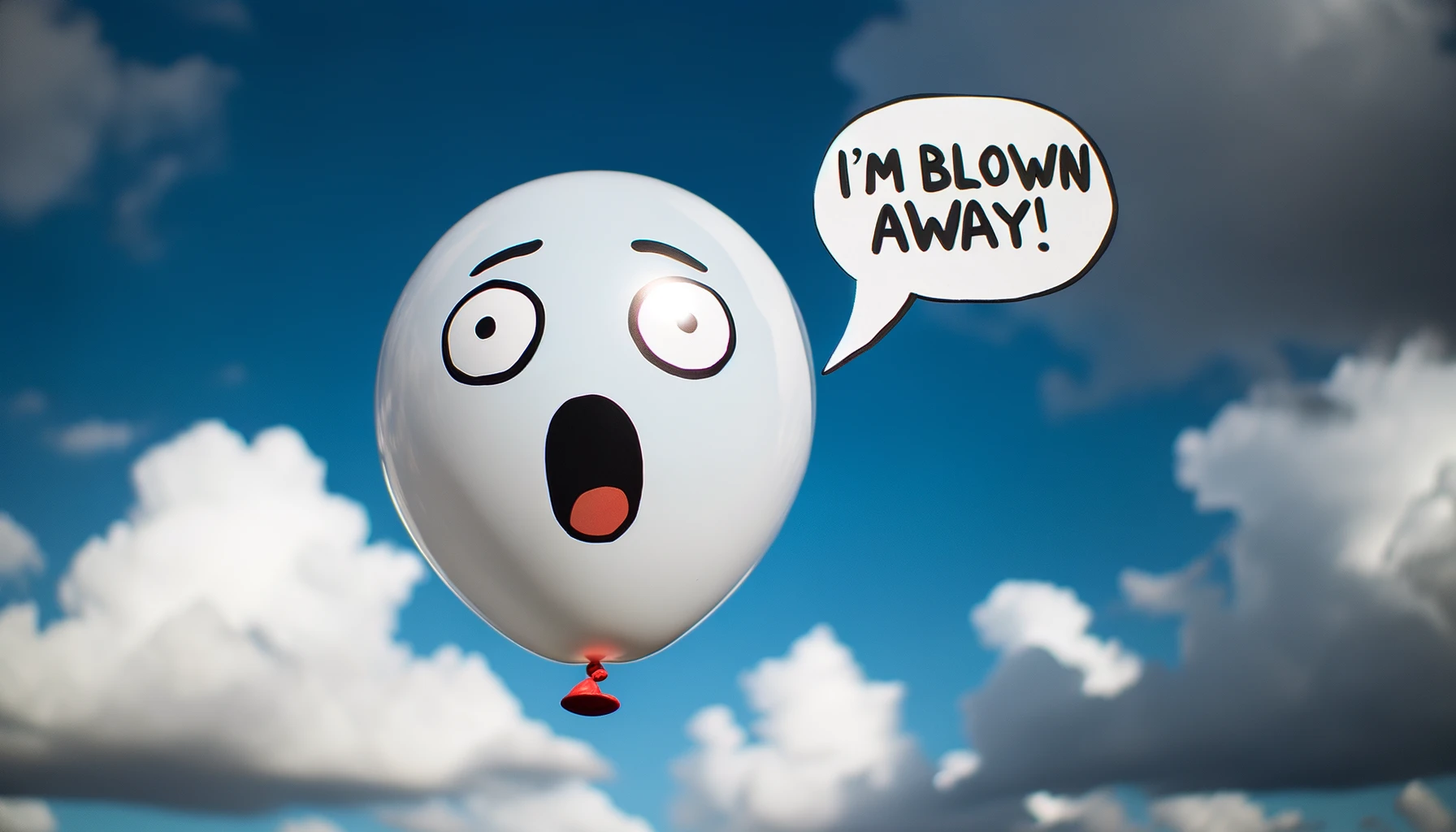 I'm blown away - Balloon Pun