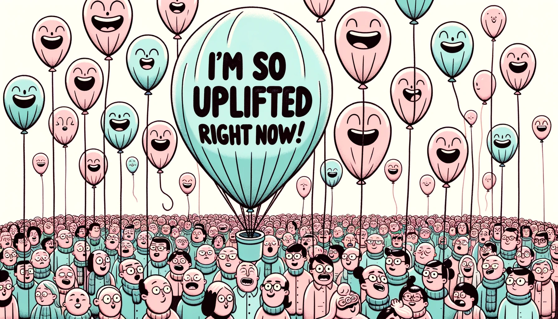 I'm so uplifted right now - Balloon Pun