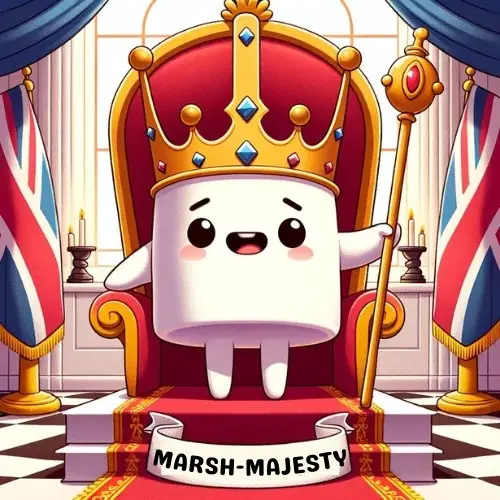 Marsh Majesty - Marshmallow Puns