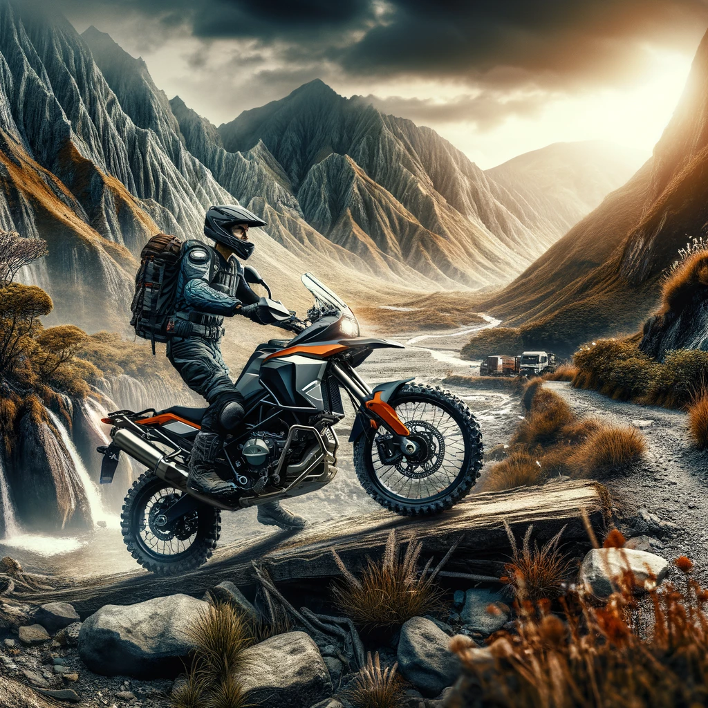 Motorcycling- It's not just a ride, it's an adventure on two wheels.- Motorcycle Pun