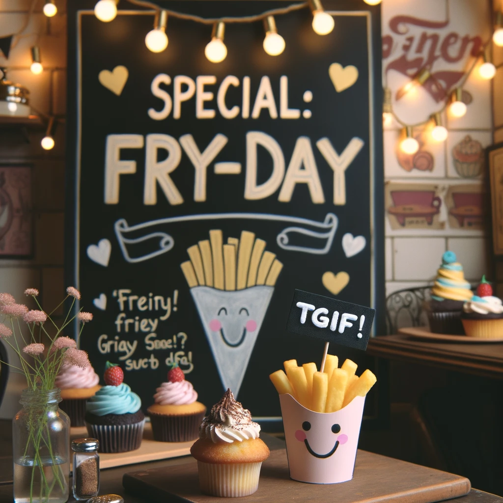 Special- Fry-Day Delight - Friday Pun
