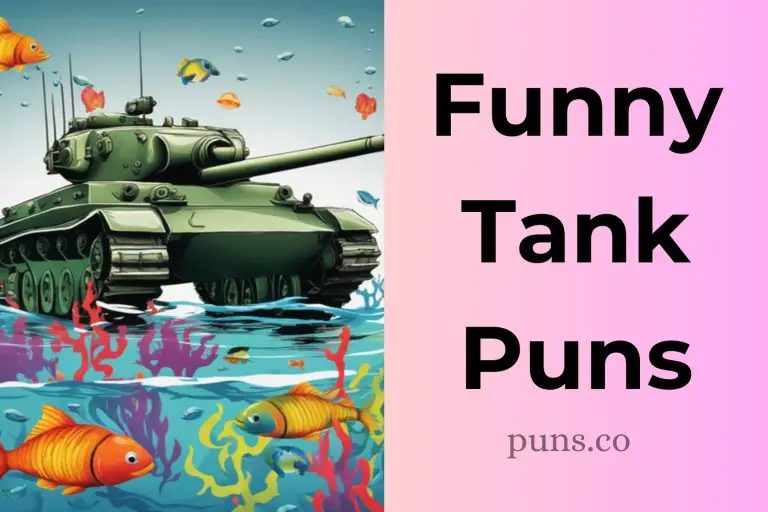 135 Tank Puns To Conquer Any Situation with Humor!