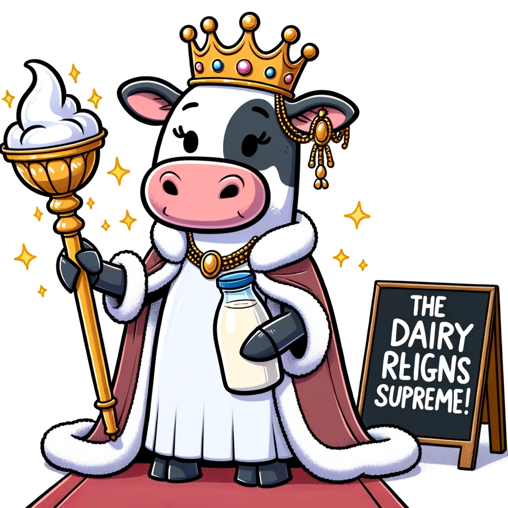 The Dairy Queen Reigns Supreme! - Queen Pun