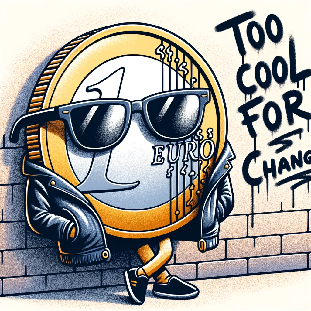 Too cool for change - Euro Puns
