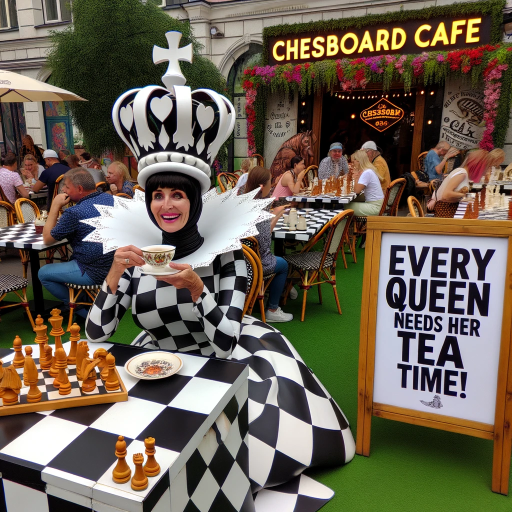 When it comes to chess, it's all about the queen's move-ment. - Queen Pun