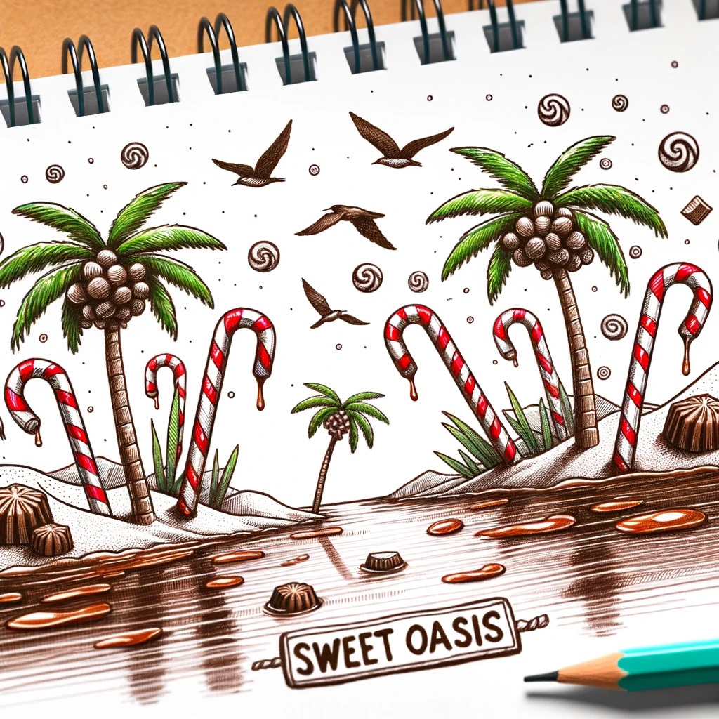 sweet oasis - desert pun