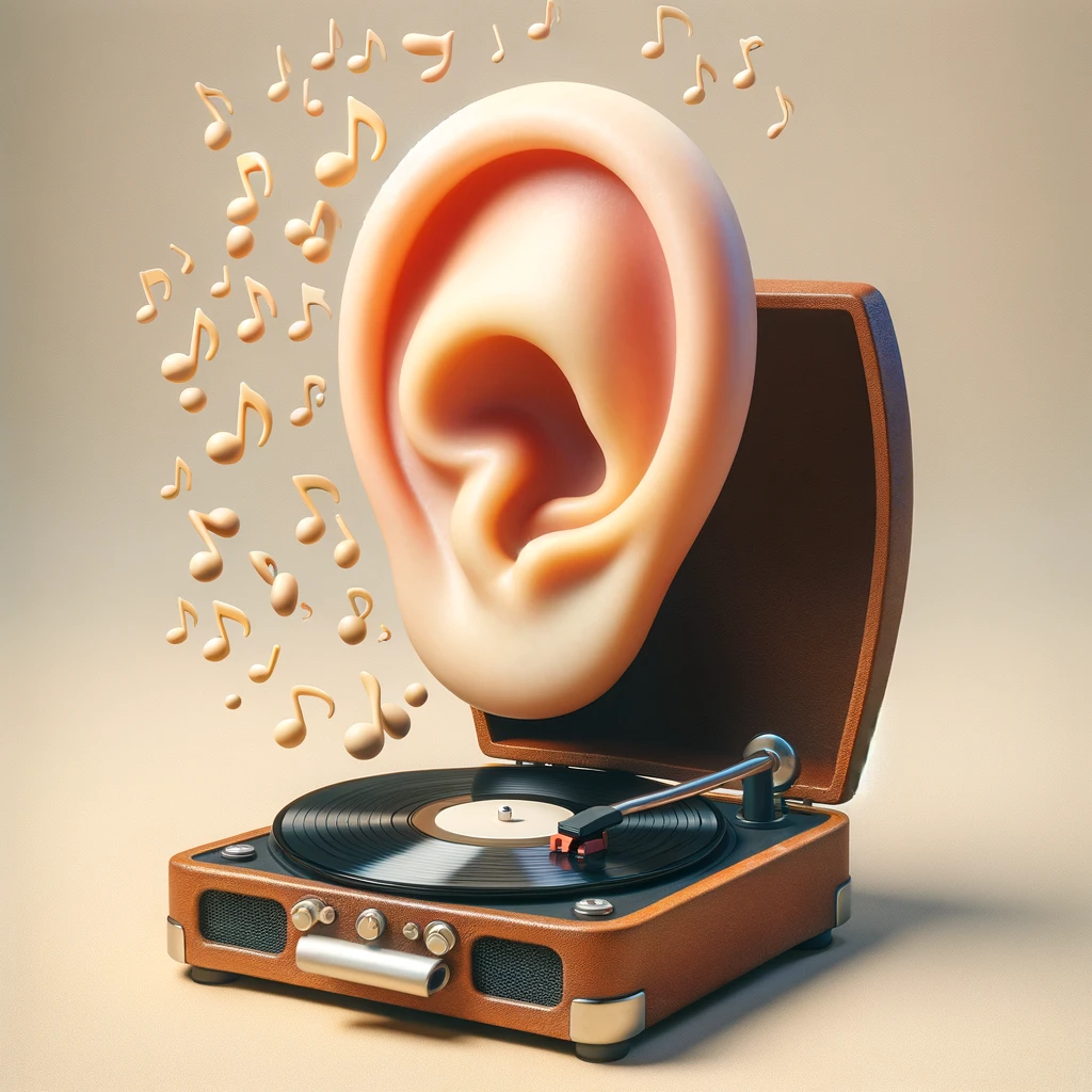 An ear-resistible piece of music.- Ear Pun