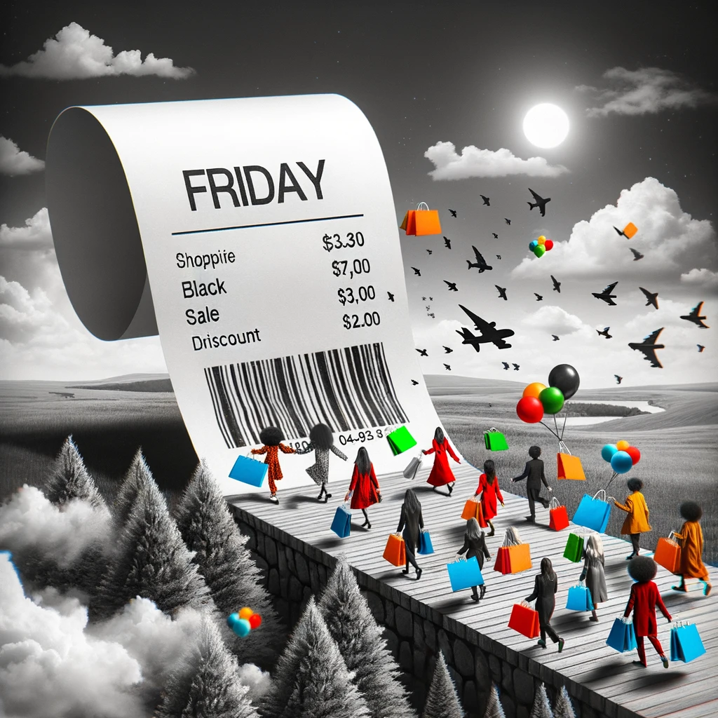 Black Friday prices aren't just low, they're runaways! - Black Friday Pun