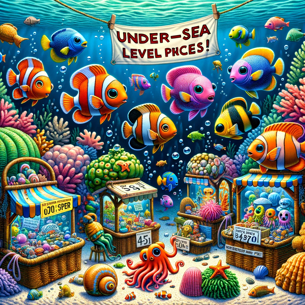 Dive deep this Black Friday, because the sales are under-sea level prices! - Black Friday Pun
