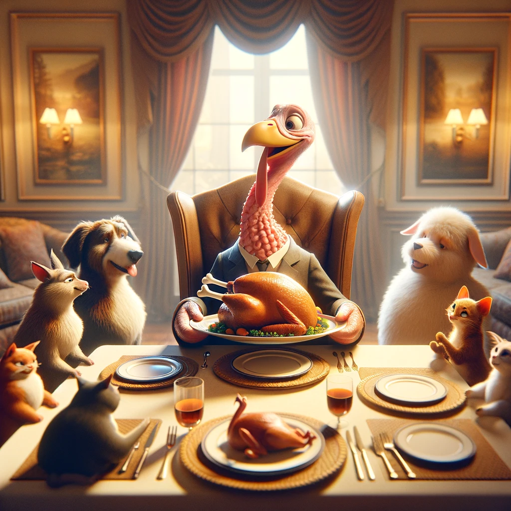 Don't be a jerky, share that turkey!- Turkey Pun