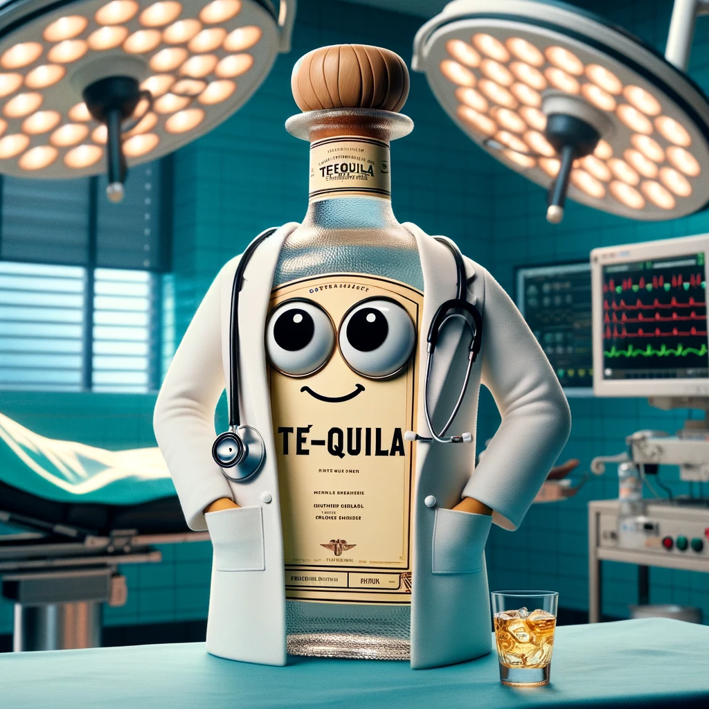 Dr. Te-quila - Tequila Pun