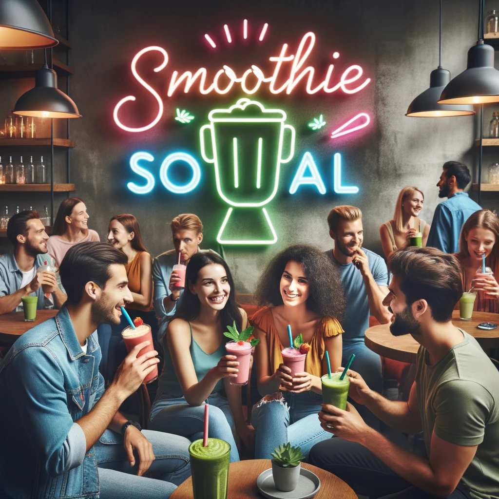 I joined a club for blended drink enthusiasts. It’s called Smoothie Social. - Smoothie Pun