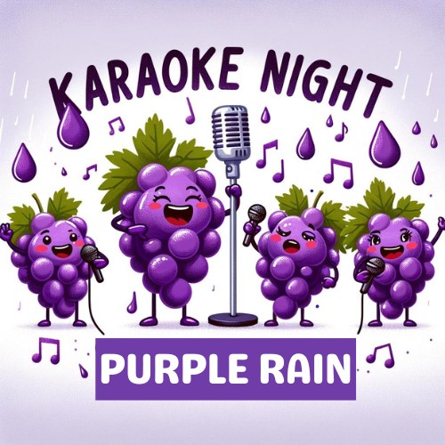 Karaoke Night- Featuring 'Purple Rain - Purple Pun