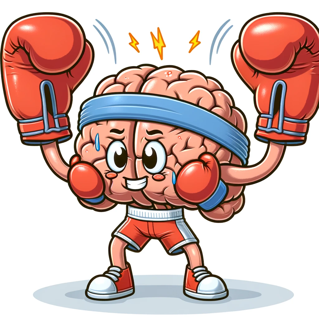 My headache's been hitting the gym; its punches are getting stronger.- Headache Pun