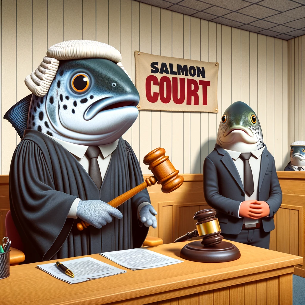 Salmon Court - Salmon Pun