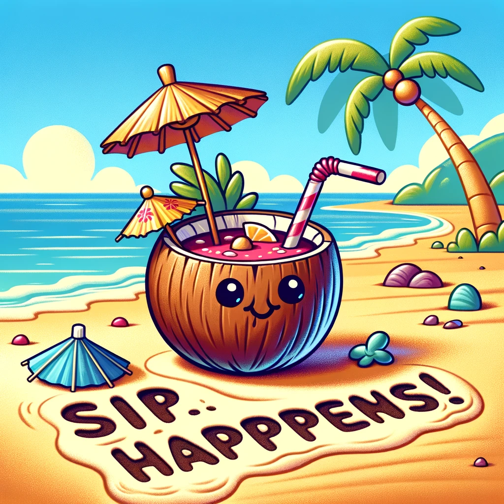 Sip happens! - Smoothie Pun