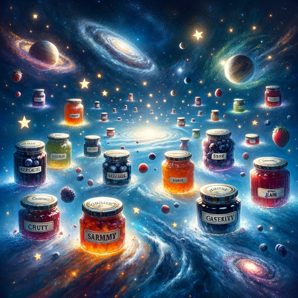 Space Jam- Where Stars Spread Out- Jam Pun