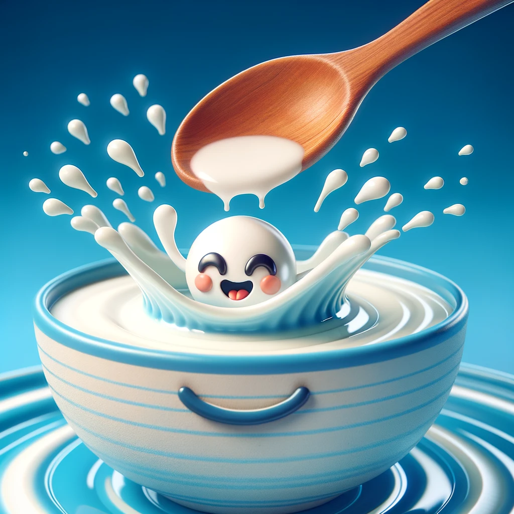 Spoonful of Smiles- Yogurt Pun