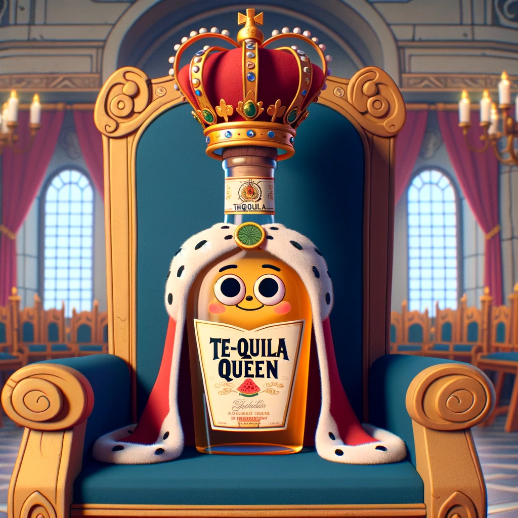 Te-quila Queen - Tequila Pun