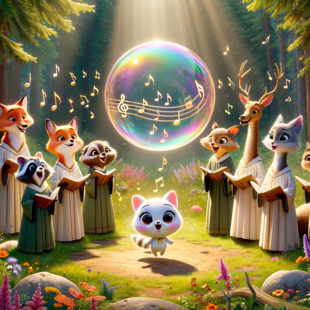 The bubble joined the choir because it loved to pop in harmony. - Bubble Pun
