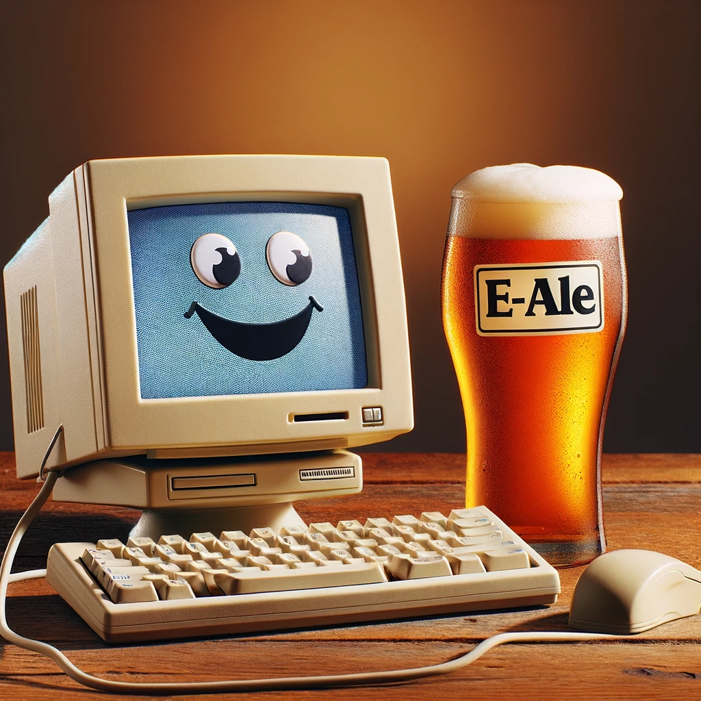 The computer that went to the bar ordered an e-ale.- Email Pun