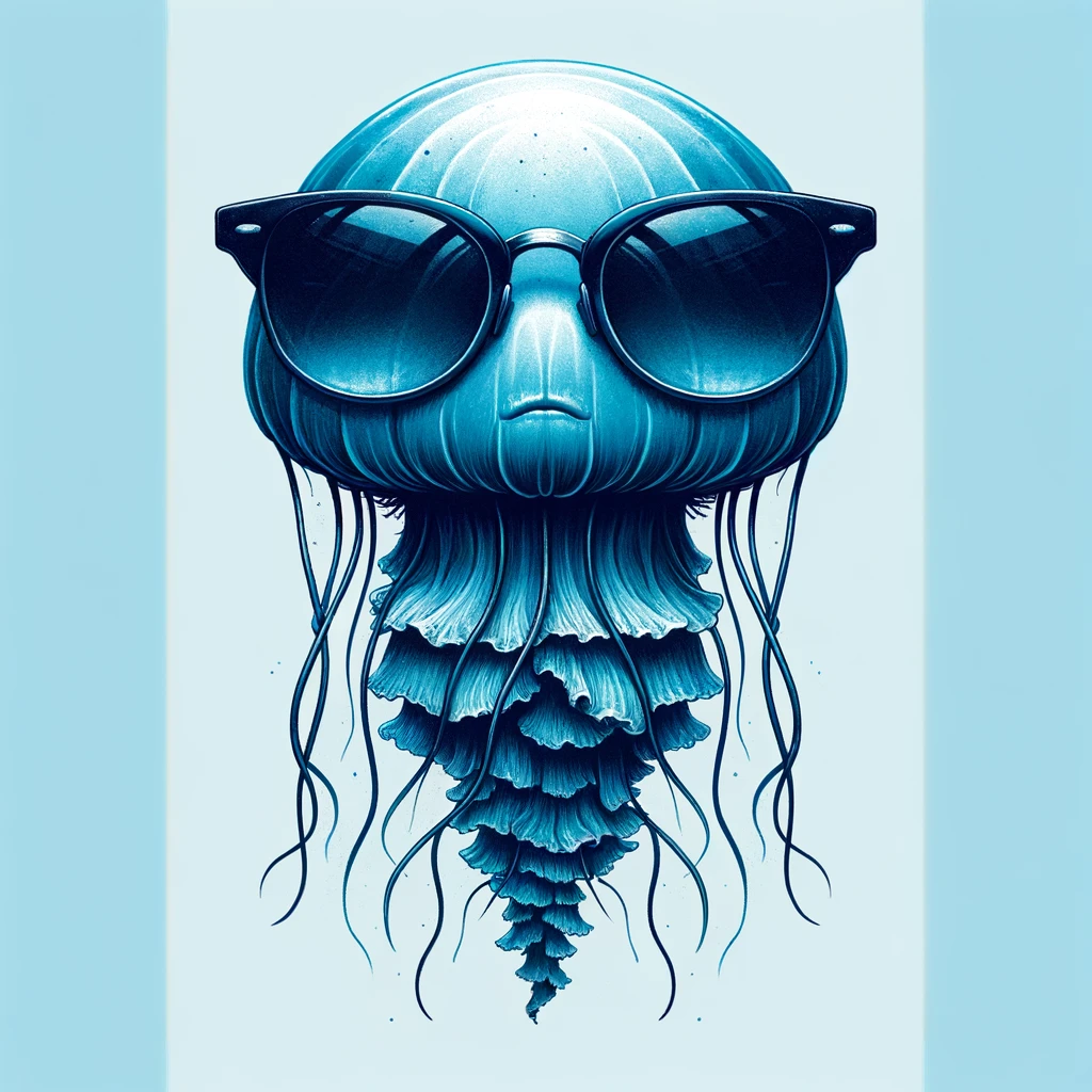 Un-burr-fish-ably cool.- Jellyfish Pun