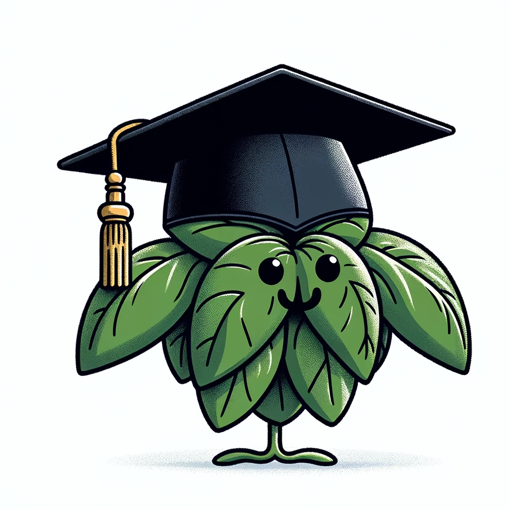 When Basil wears his tassel hat, it's hard not to giggle.- Basil Pun