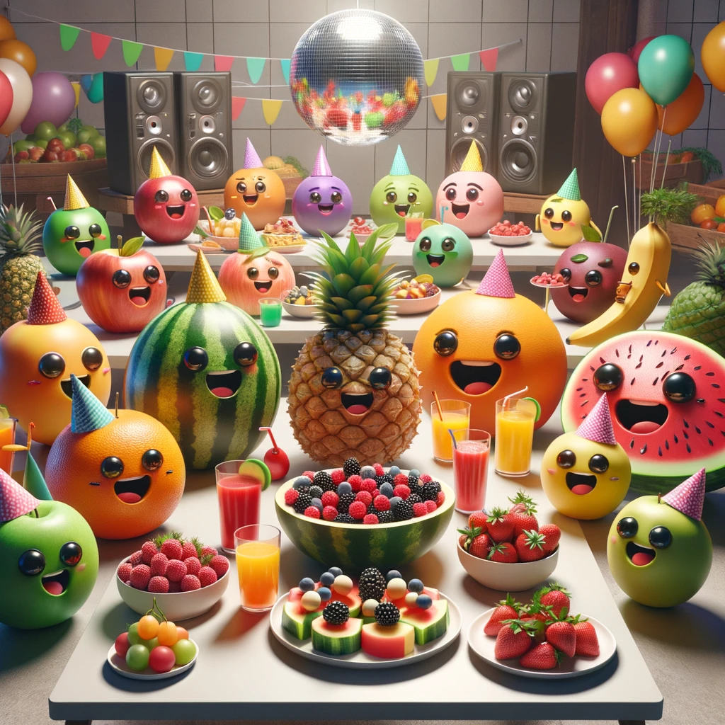 When the fruits have a reunion, they call it a smoothie party! - Smoothie Pun