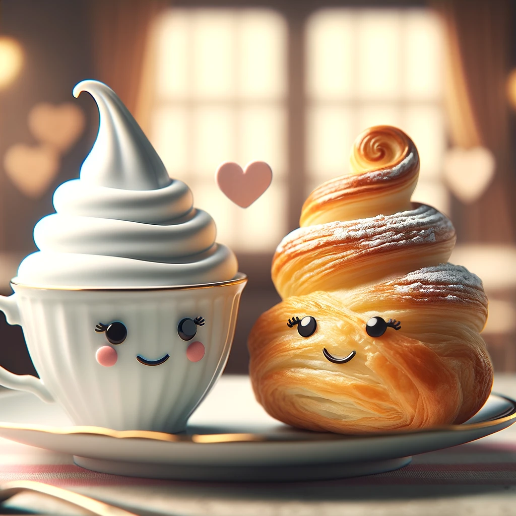 You're the cream to my pastry.- Pastry Pun