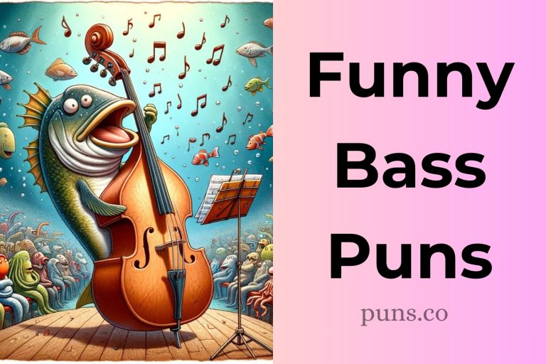 122 Bass Puns for Music and Fishing Fans Alike!