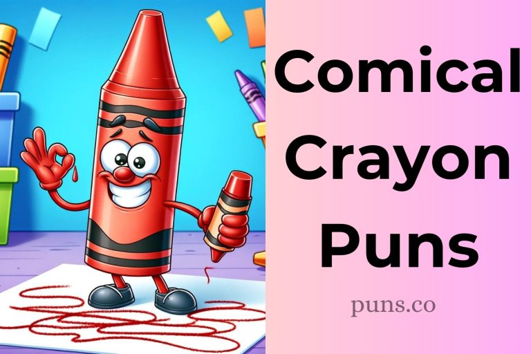 125 Crayon Puns to Add a Splash of Humor to Your Palette!