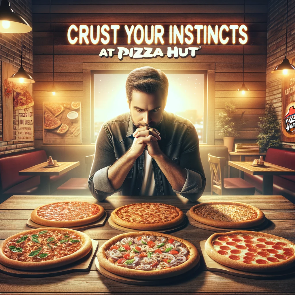 Crust Your Instincts at Pizza Hut - Pizza Hut Pun