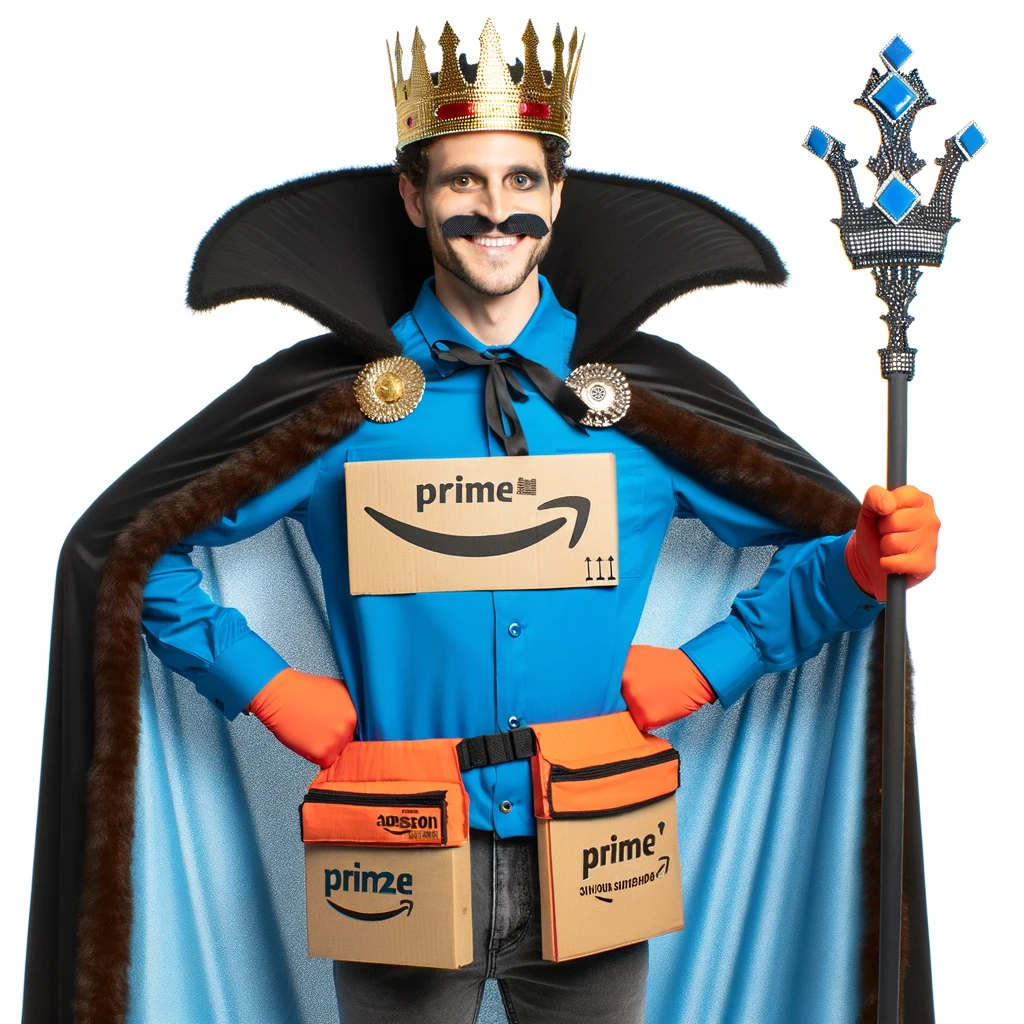 For Halloween Im going as an Amazon worker – Ill be dressed to the Prime. Amazon Pun
