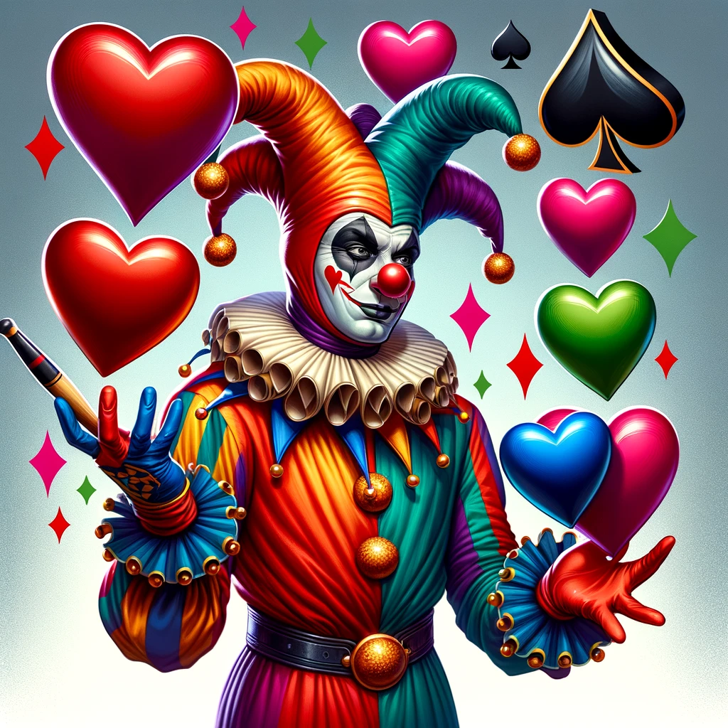 Hearts, spades, and a whole lot of flair!- Playing Card Pun