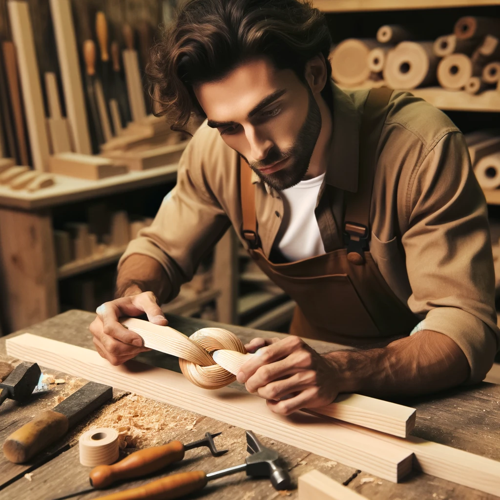 Knot Your Average Carpenter- Carpentry Pun