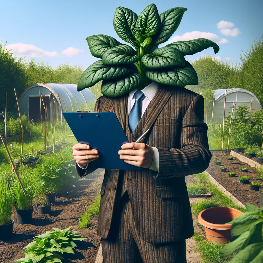 Meet our new 'Plant Manager' – he's truly outstanding in his field- Landscaping Pun