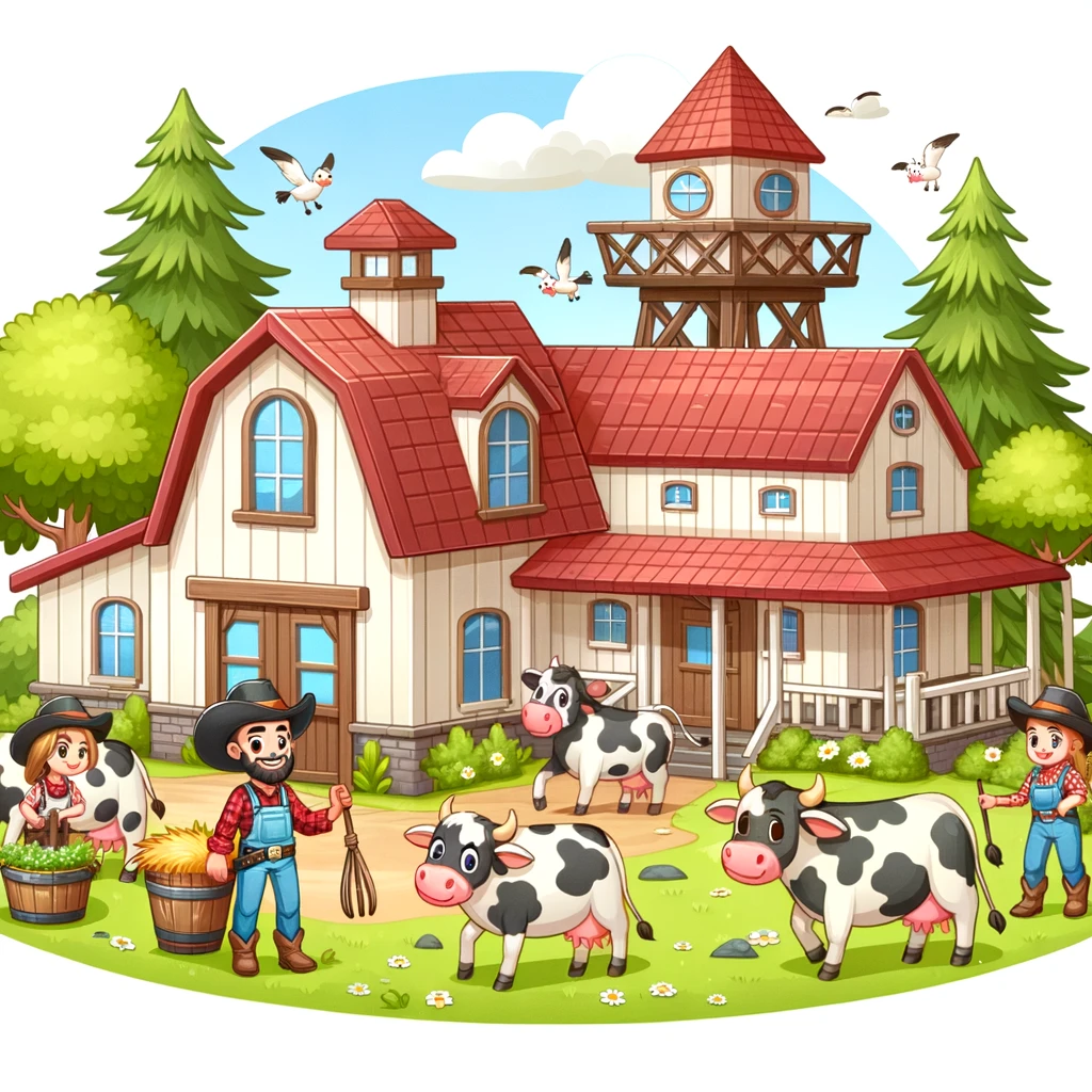Ranch Where cows and cowboys moo ve together. Ranch Pun