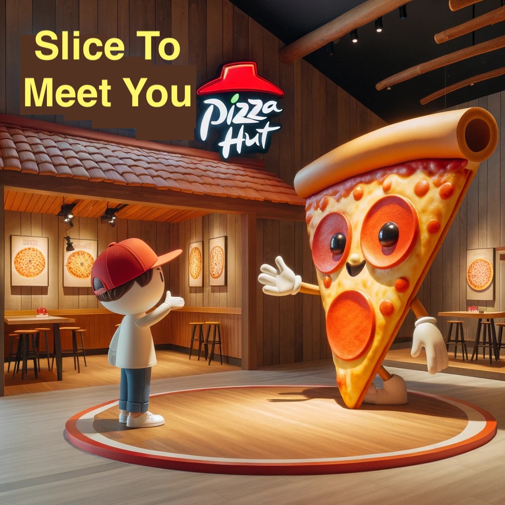 Slice to Meet You Pizza Hut Style Pizza Hut Pun